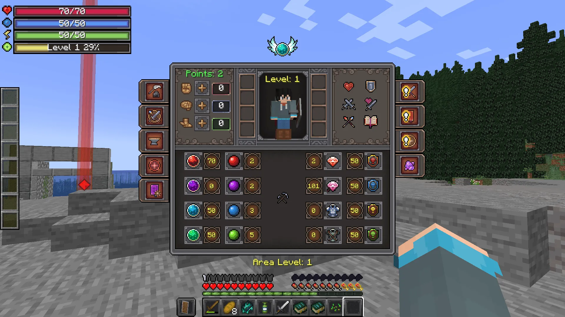 Multiversal RPG — скриншот 1 (Модпаки, Minecraft)