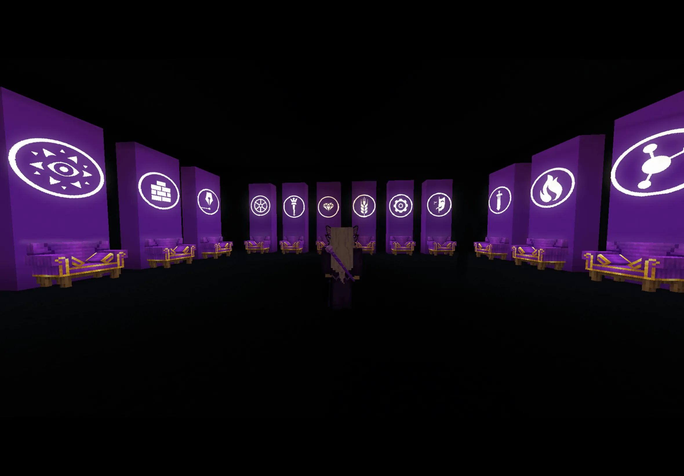 Building Miraculous Space, Карты, Minecraft