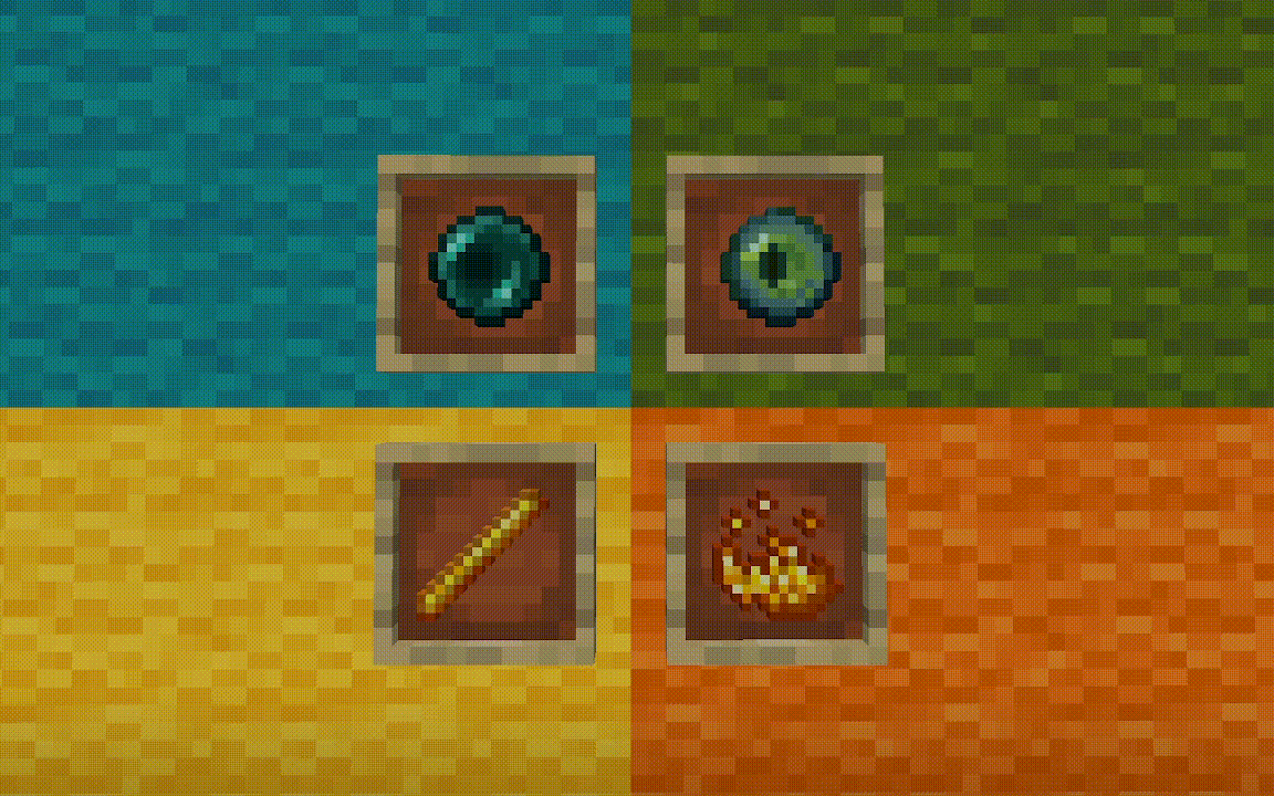 Animated ender pearls — скриншот 1 (Текстуры, Minecraft)