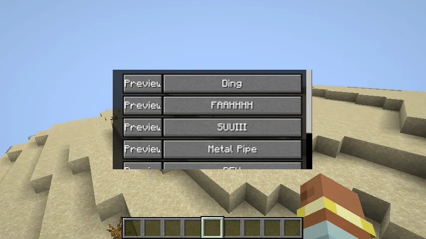 BZK-Soundboard — скриншот 1 (Моды, Minecraft)
