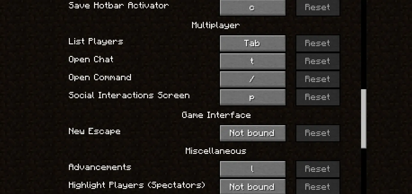 EscapeScreen — скриншот 1 (Моды, Minecraft)