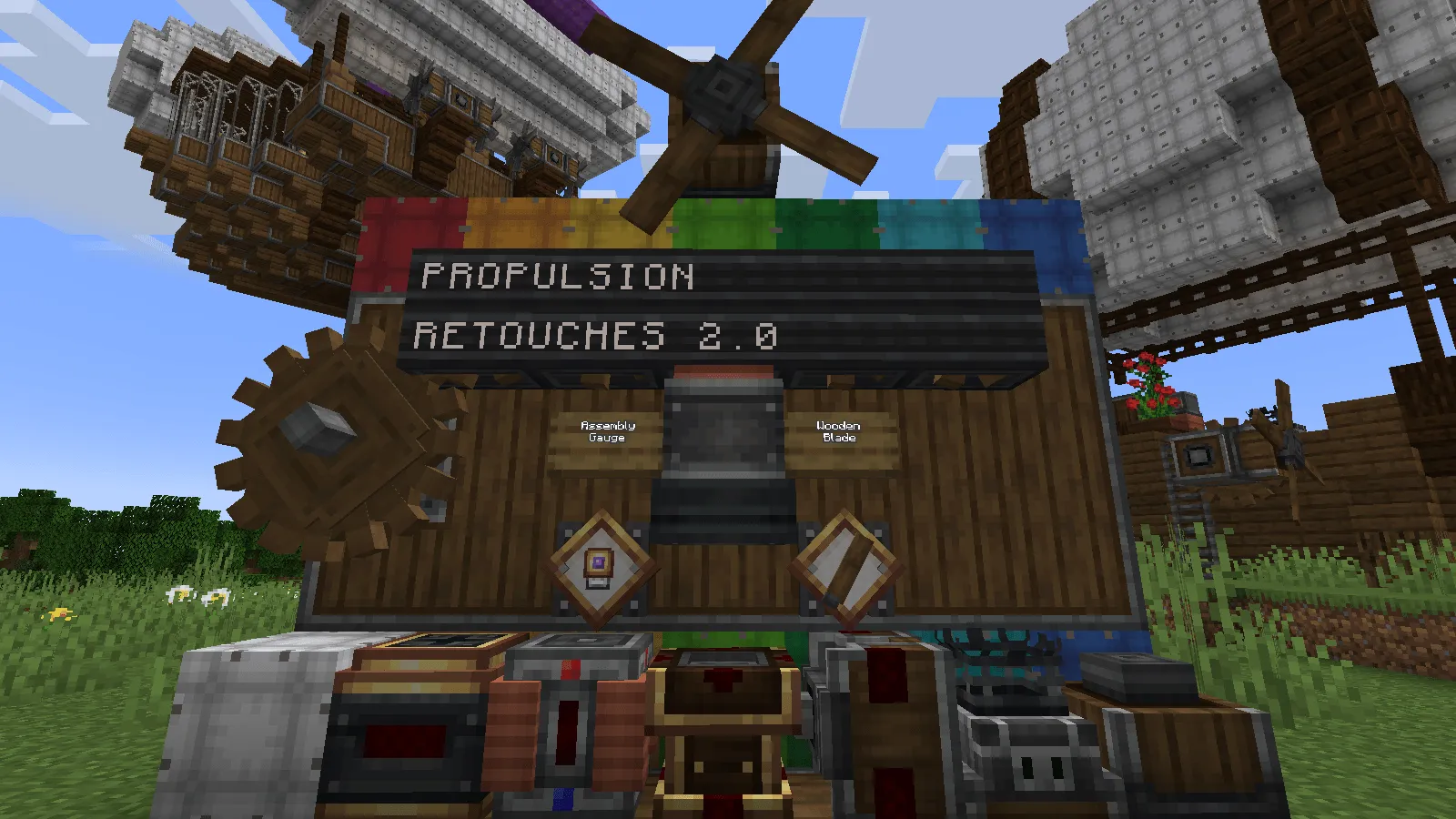 Propulsion Retouches — скриншот 1 (Текстуры, Minecraft)