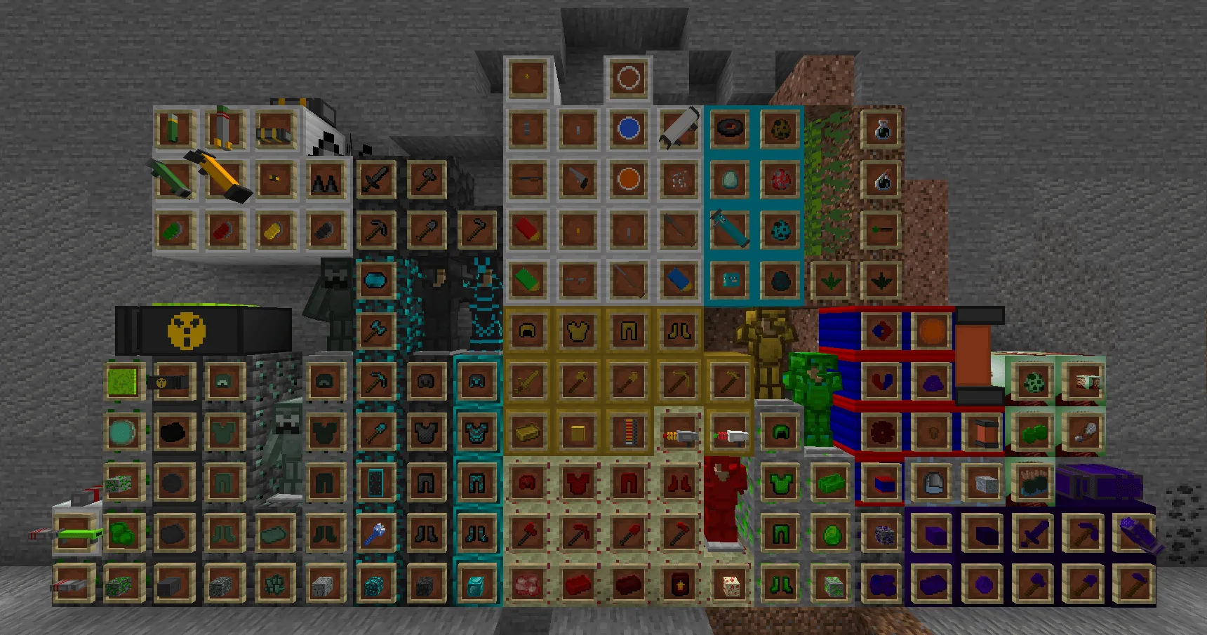 Safron's Weapon Pack, Моды, Minecraft