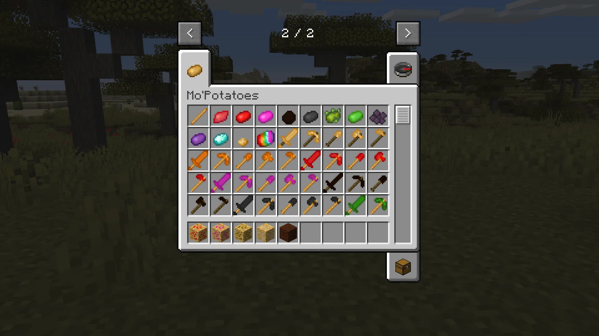 Mo'Potatoes, Моды, Minecraft