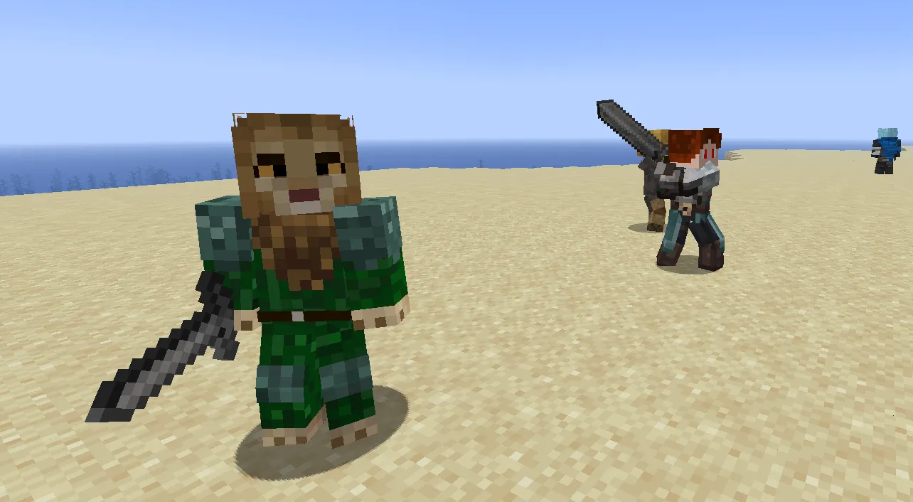 SkinRecruit NloobSkinPack — скриншот 2 (Текстуры, Minecraft)