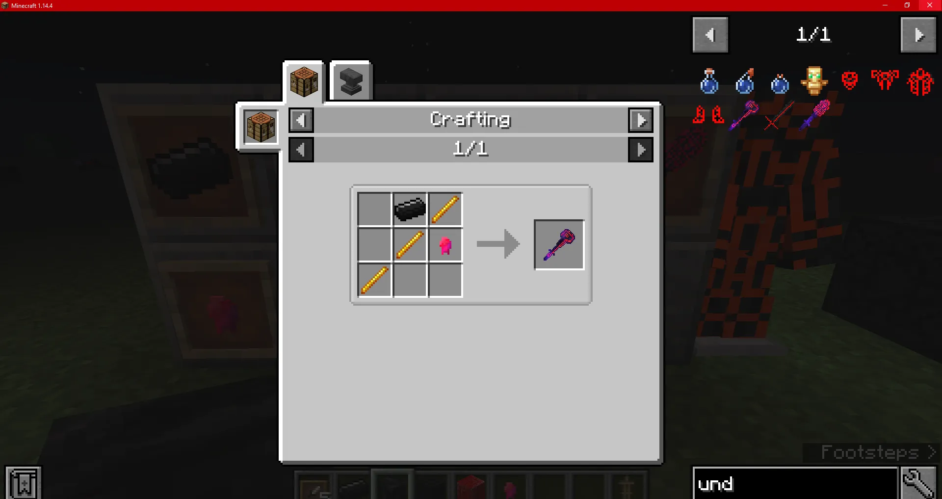 Kabuto's armor series 2; netherrealm tools, Моды, Minecraft