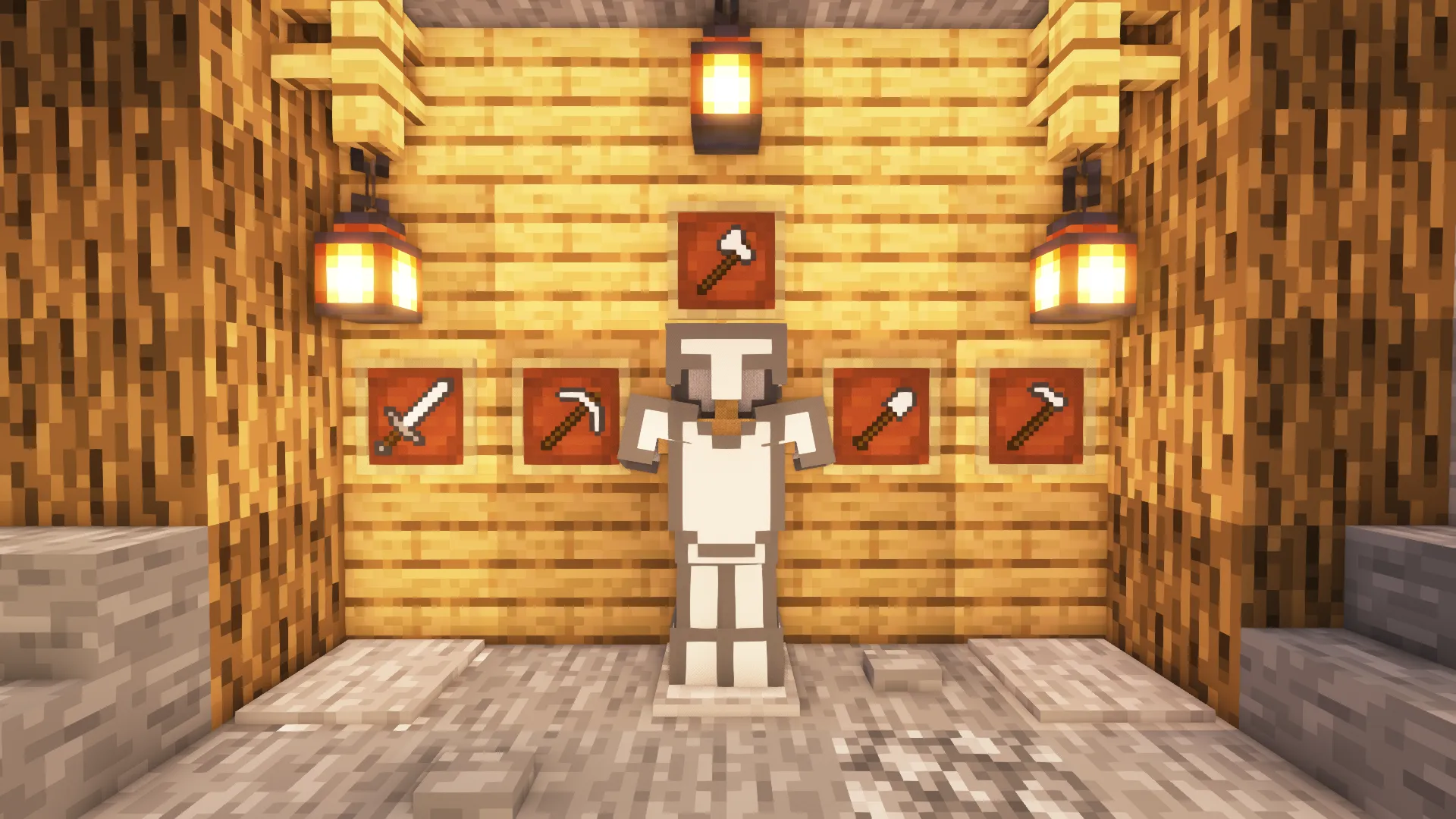 Simplistic Combat, Текстуры, Minecraft