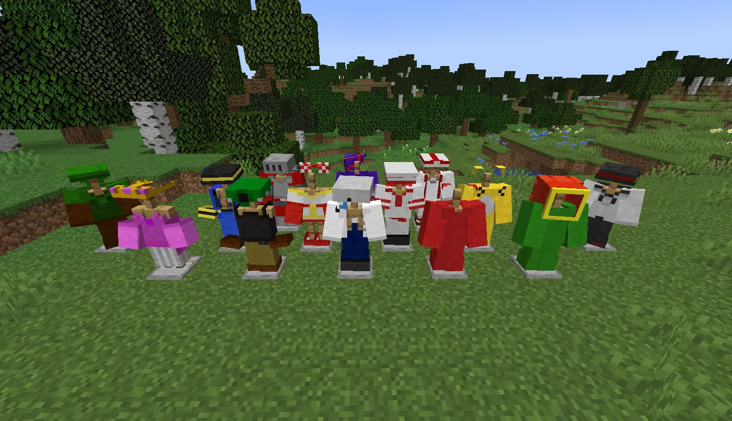 Miitopious, Моды, Minecraft