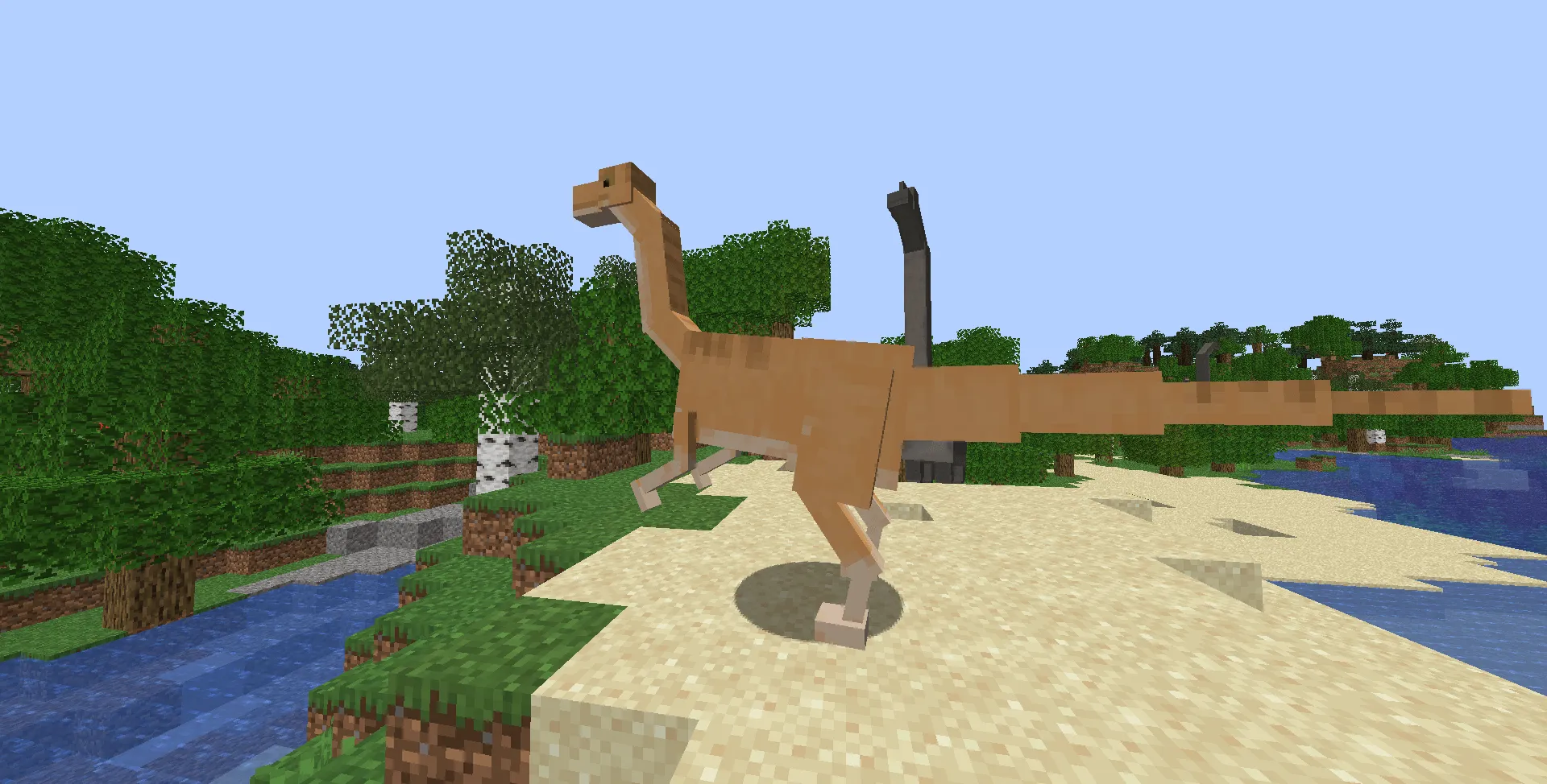 Jurassic Park DinoCraft Resource Pack, Текстуры, Minecraft