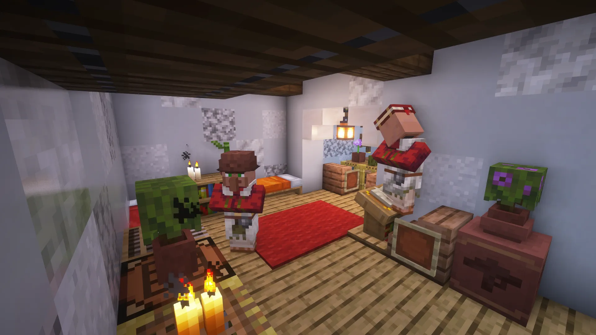 Greek Villager House — скриншот 1 (Моды, Minecraft)