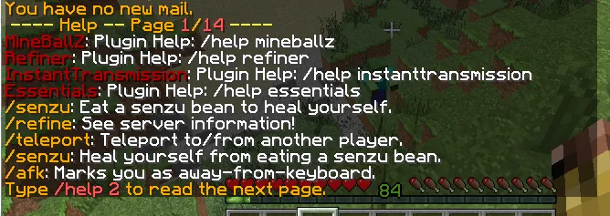 MineBallZ — скриншот 1 (Плагины, Minecraft)