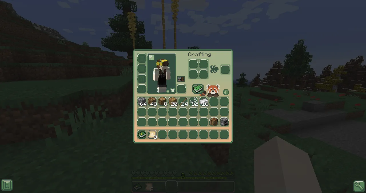 Nature's ZooVentures GUI, Текстуры, Minecraft