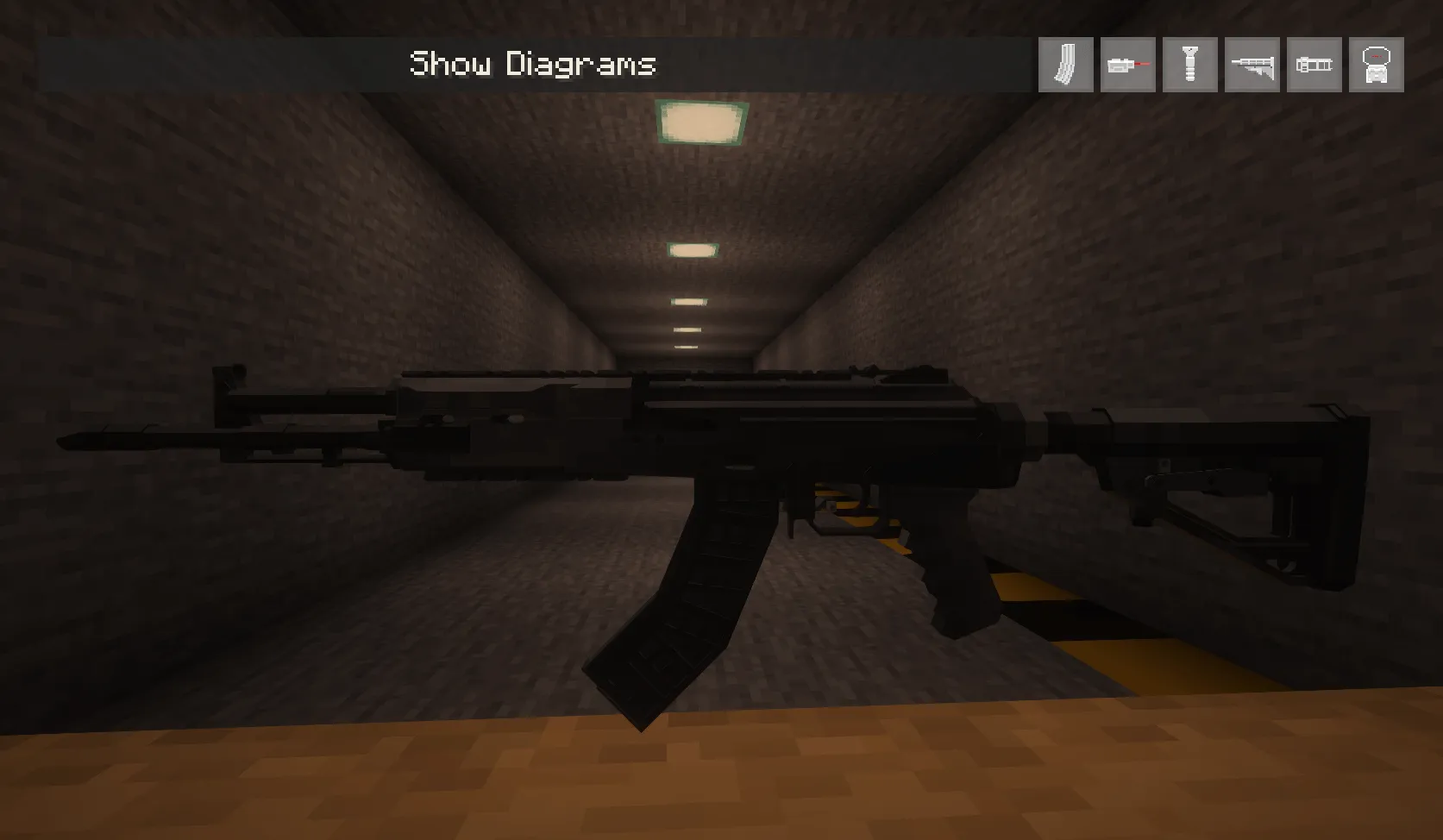 [TaCZ] AK-12, Кастомизации, Minecraft