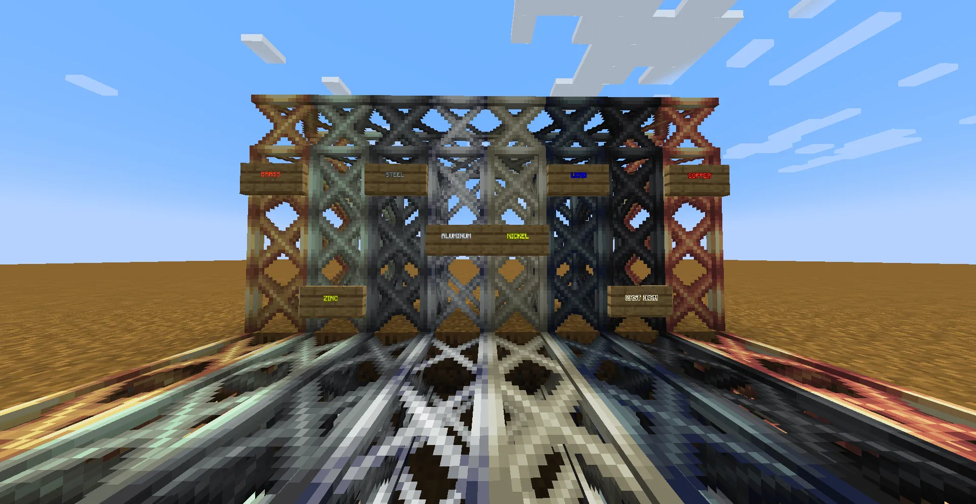 Trussful, Моды, Minecraft