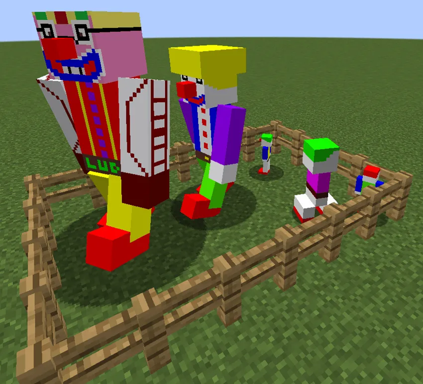 TheBigCircus, Моды, Minecraft