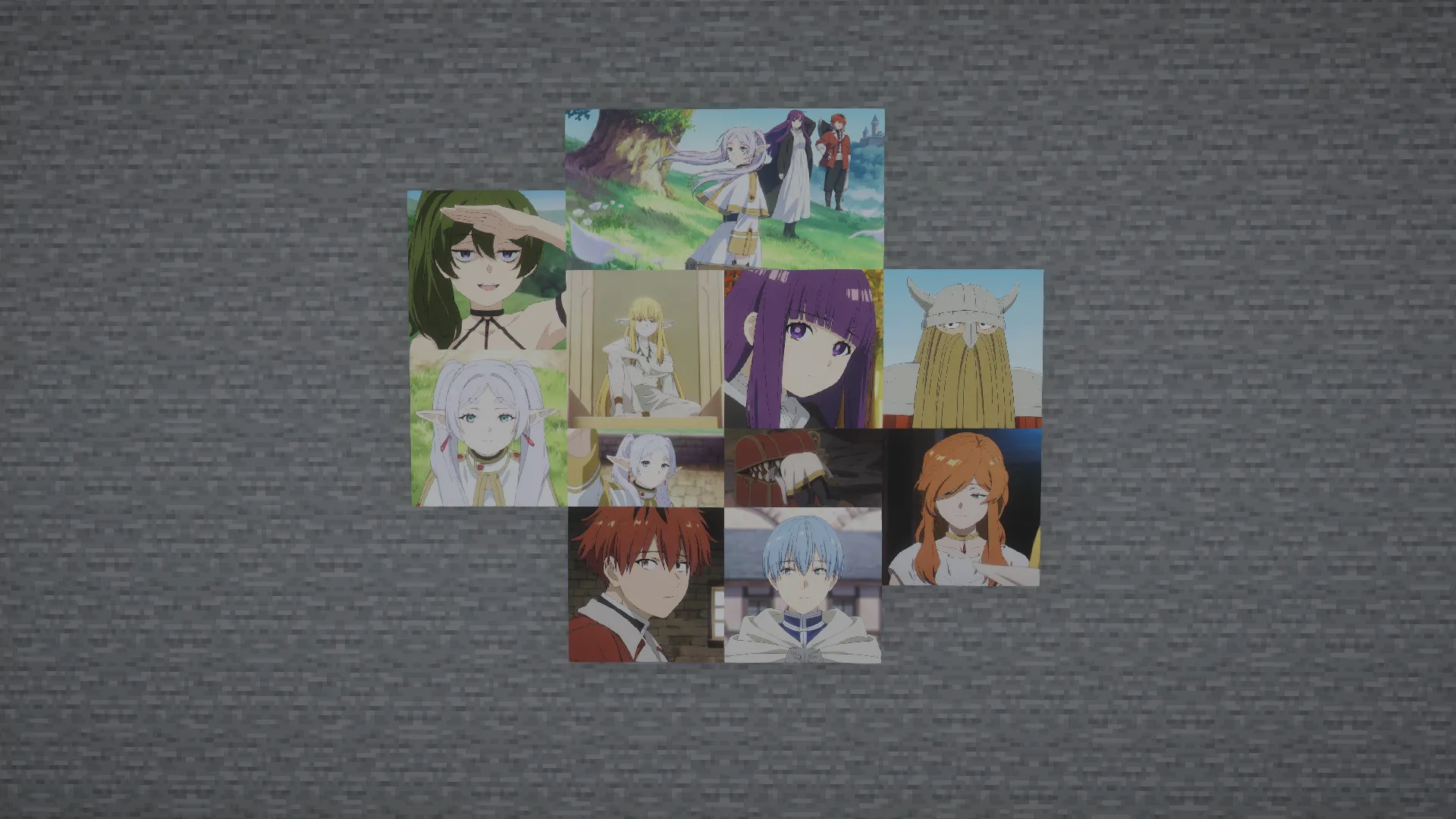 Sousou no Frieren Paintings — скриншот 1 (Моды, Minecraft)