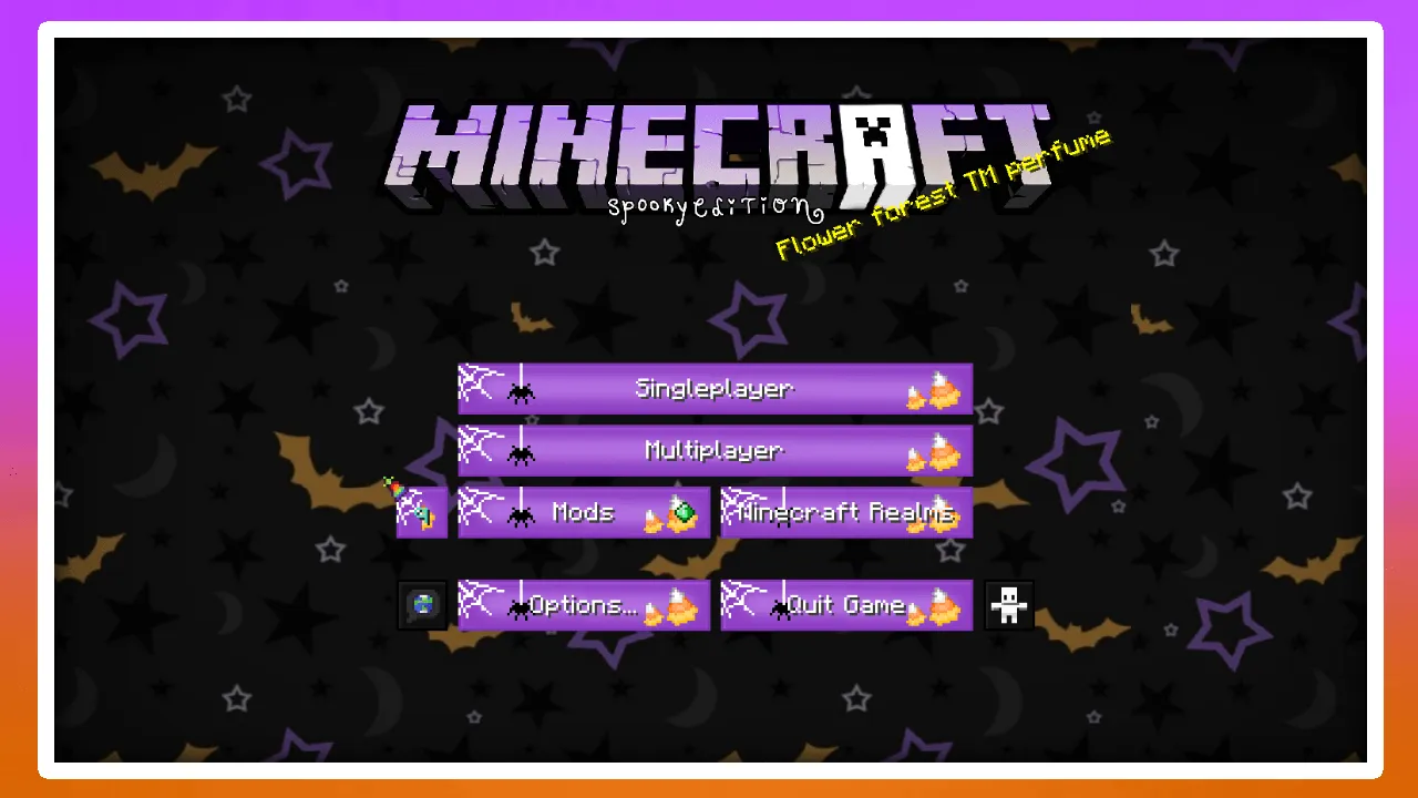 Halloween  Spooky GUI 1.19x — скриншот 2 (Текстуры, Minecraft)