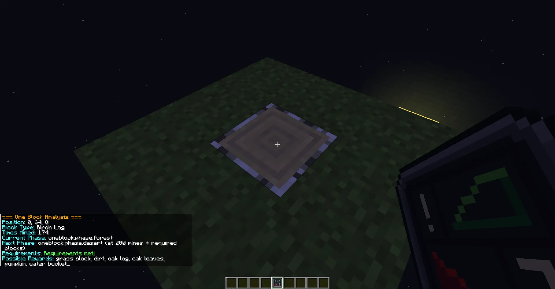 Harmonie's One Block , Моды, Minecraft