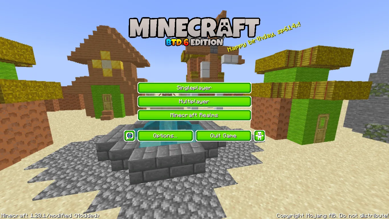 BTD 6 Edition — скриншот 1 (Текстуры, Minecraft)