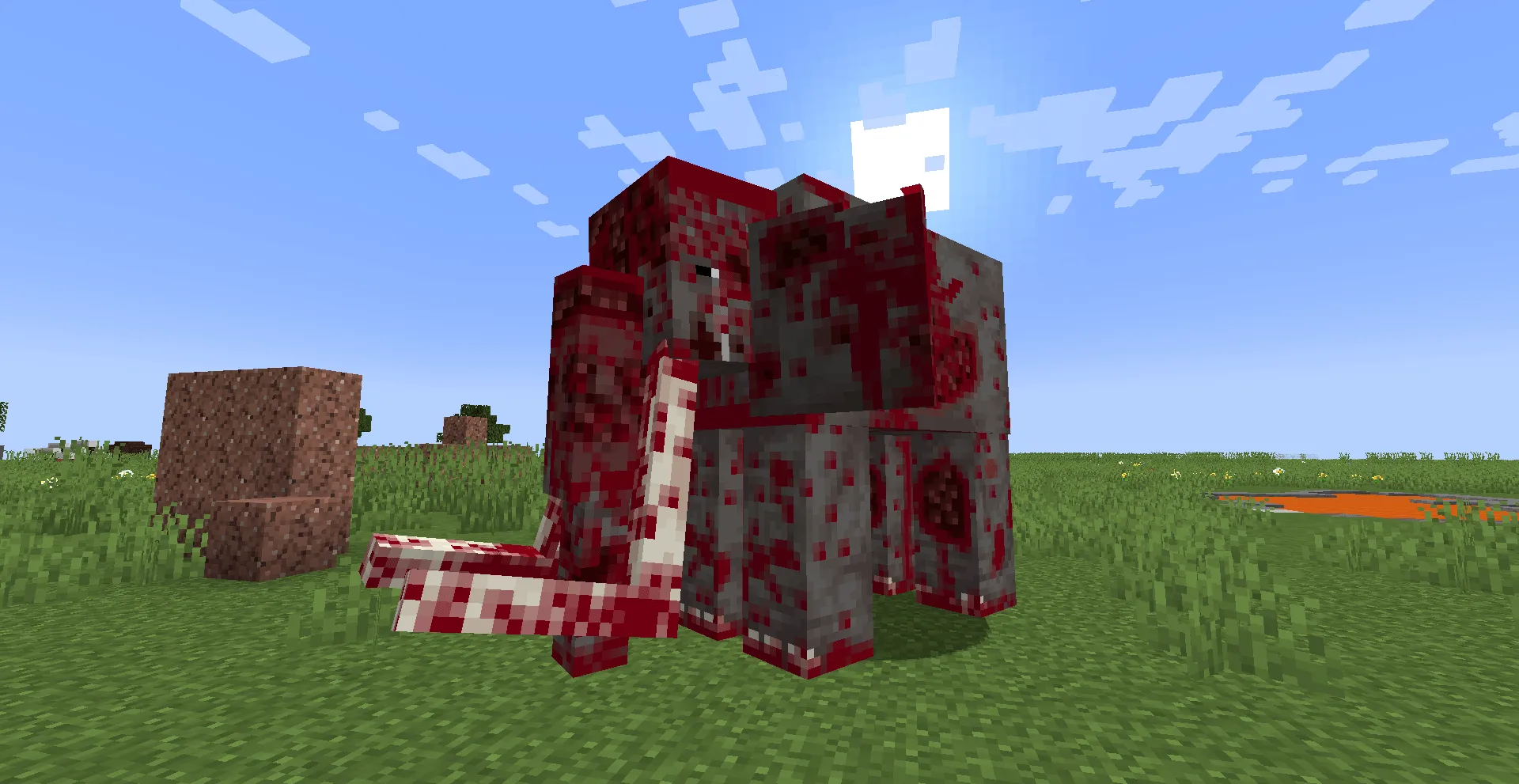 Destructible Alex's Mobs, Текстуры, Minecraft