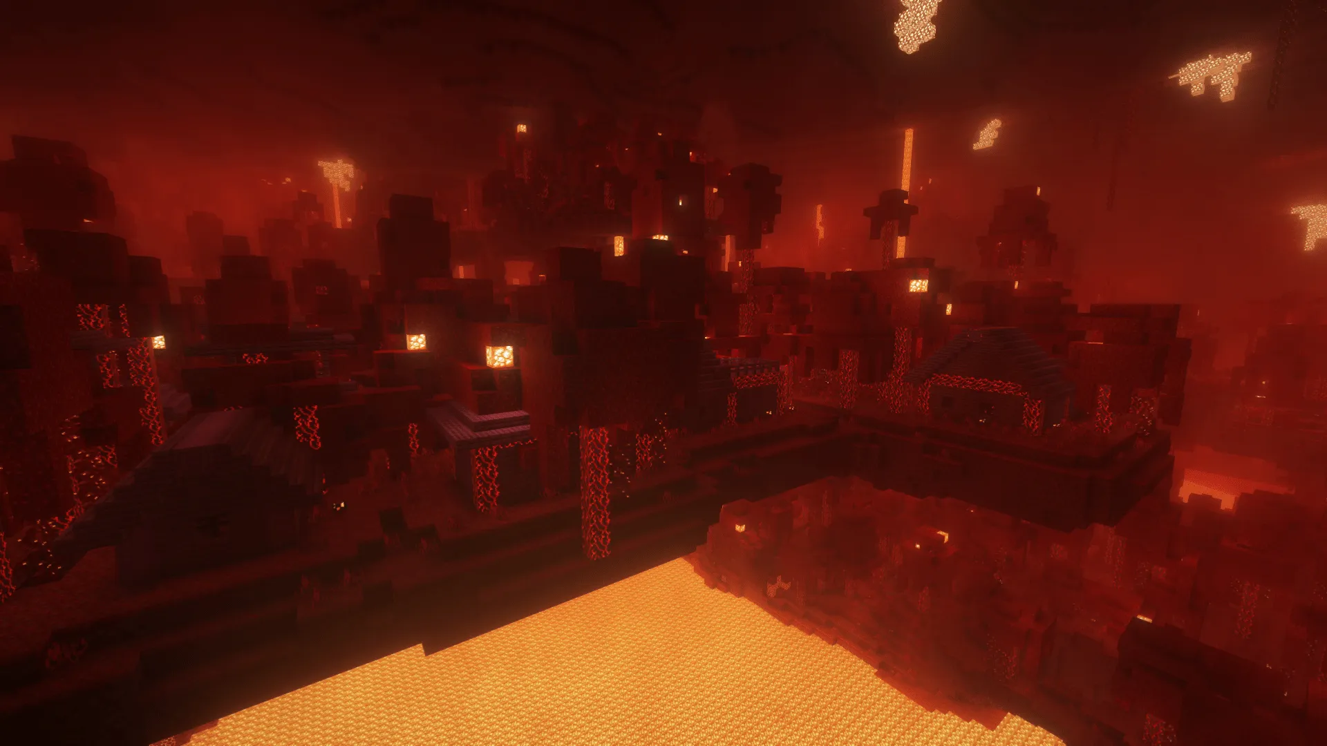 Nether Village — скриншот 1 (Моды, Minecraft)