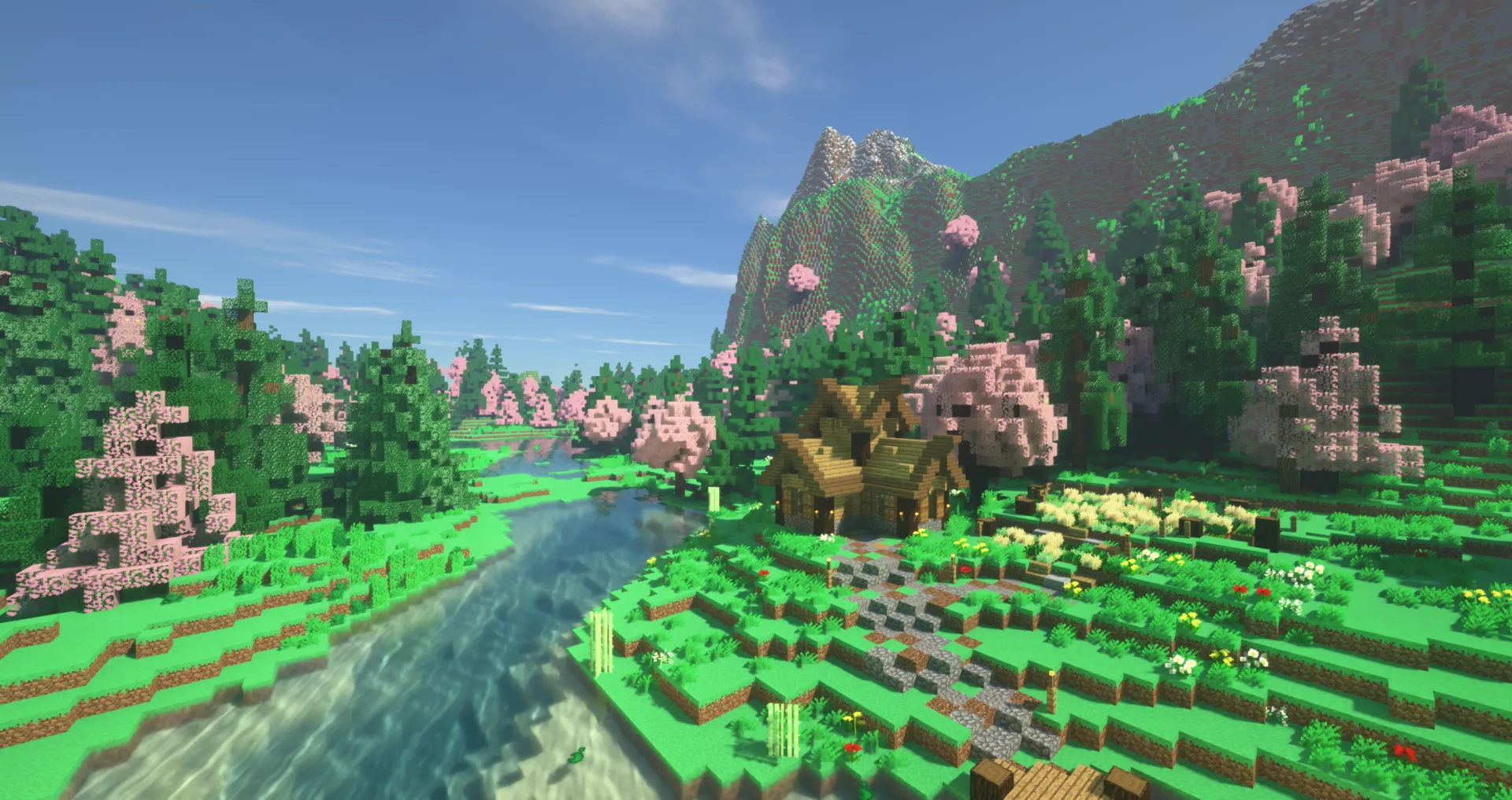 (Long)Mes'easons TexturePack 1.13.1 — скриншот 1 (Текстуры, Minecraft)