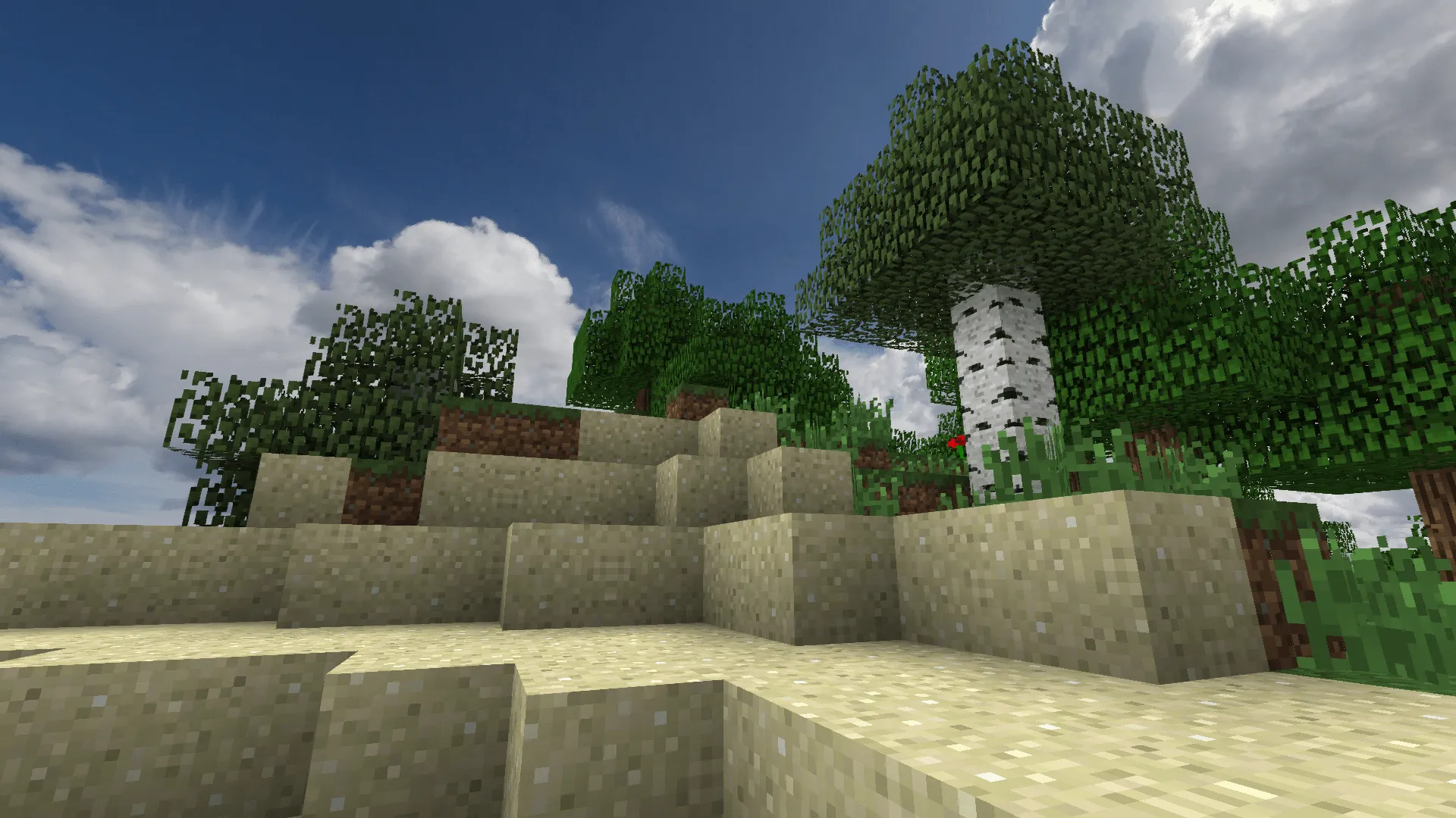 Realistic Sky V2 — скриншот 1 (Текстуры, Minecraft)