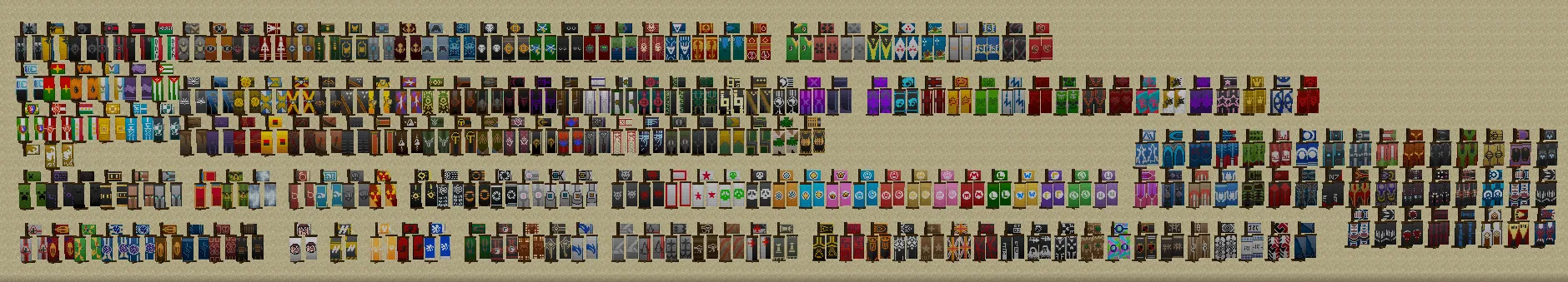 Heralds II - Flags, Banners, Heraldry & More!, Моды, Minecraft