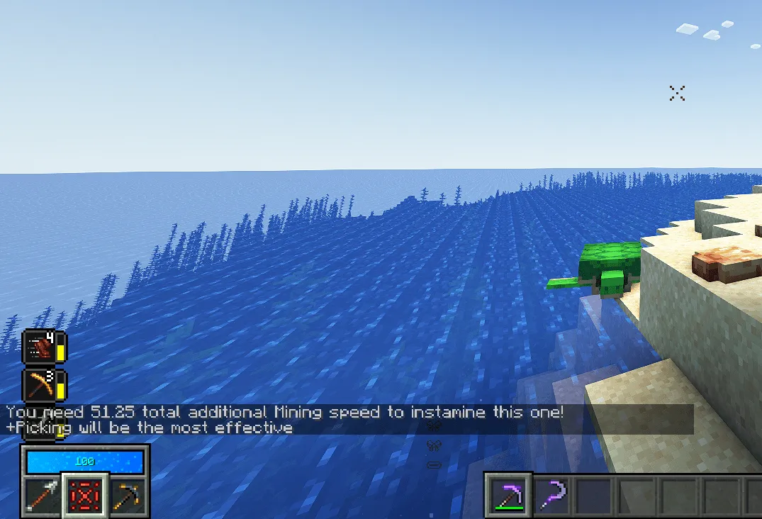 VH Mining Speedometer, Моды, Minecraft