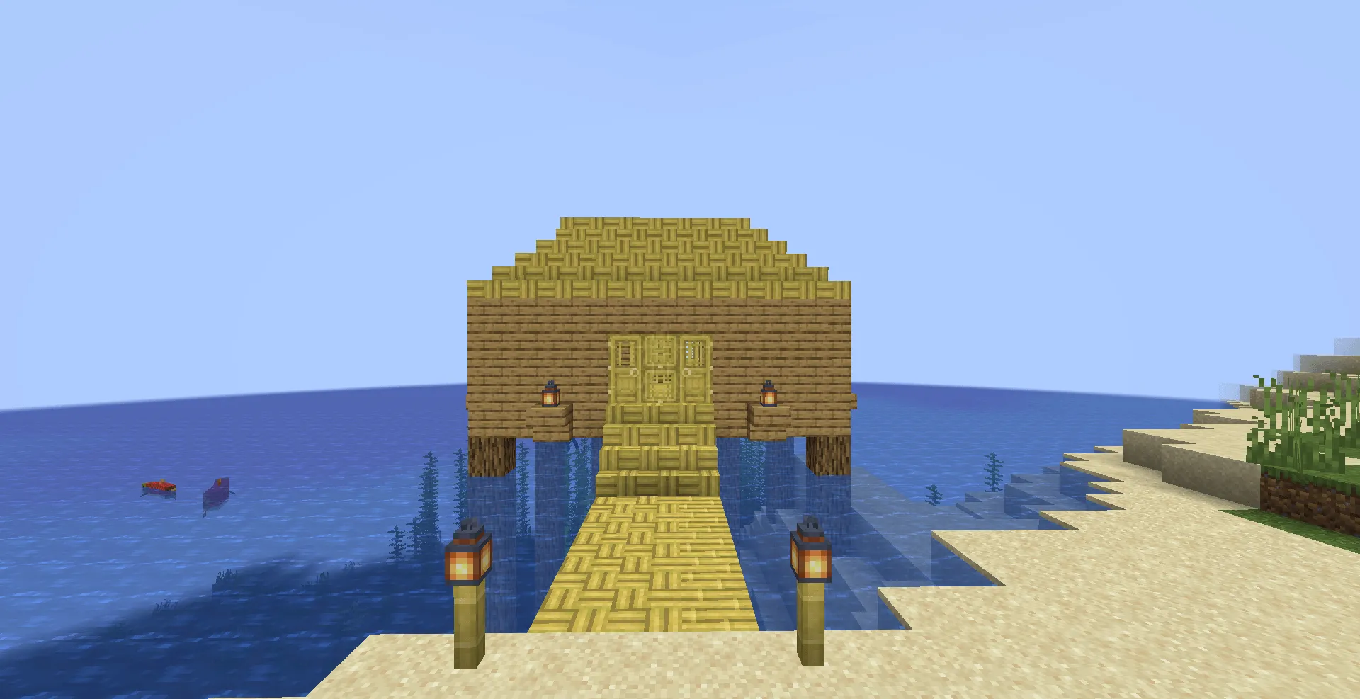 Starter House, Карты, Minecraft