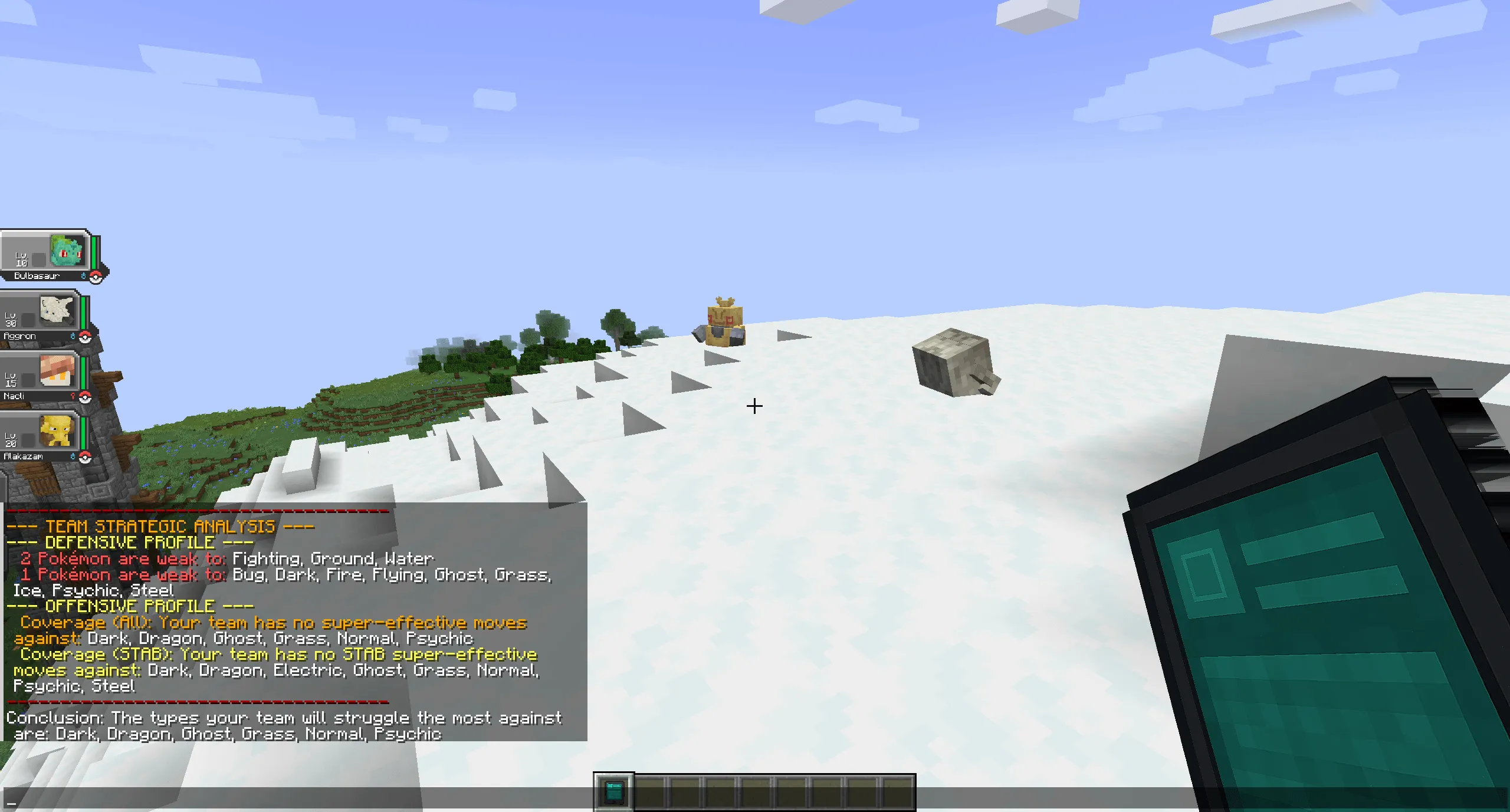 CobbleTypes Master, Моды, Minecraft