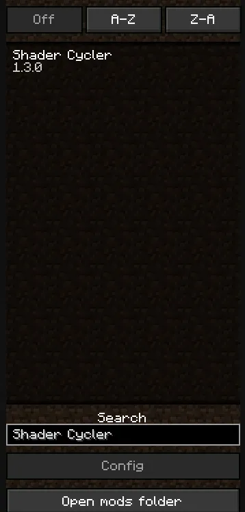 Melons Shader Cycler, Моды, Minecraft