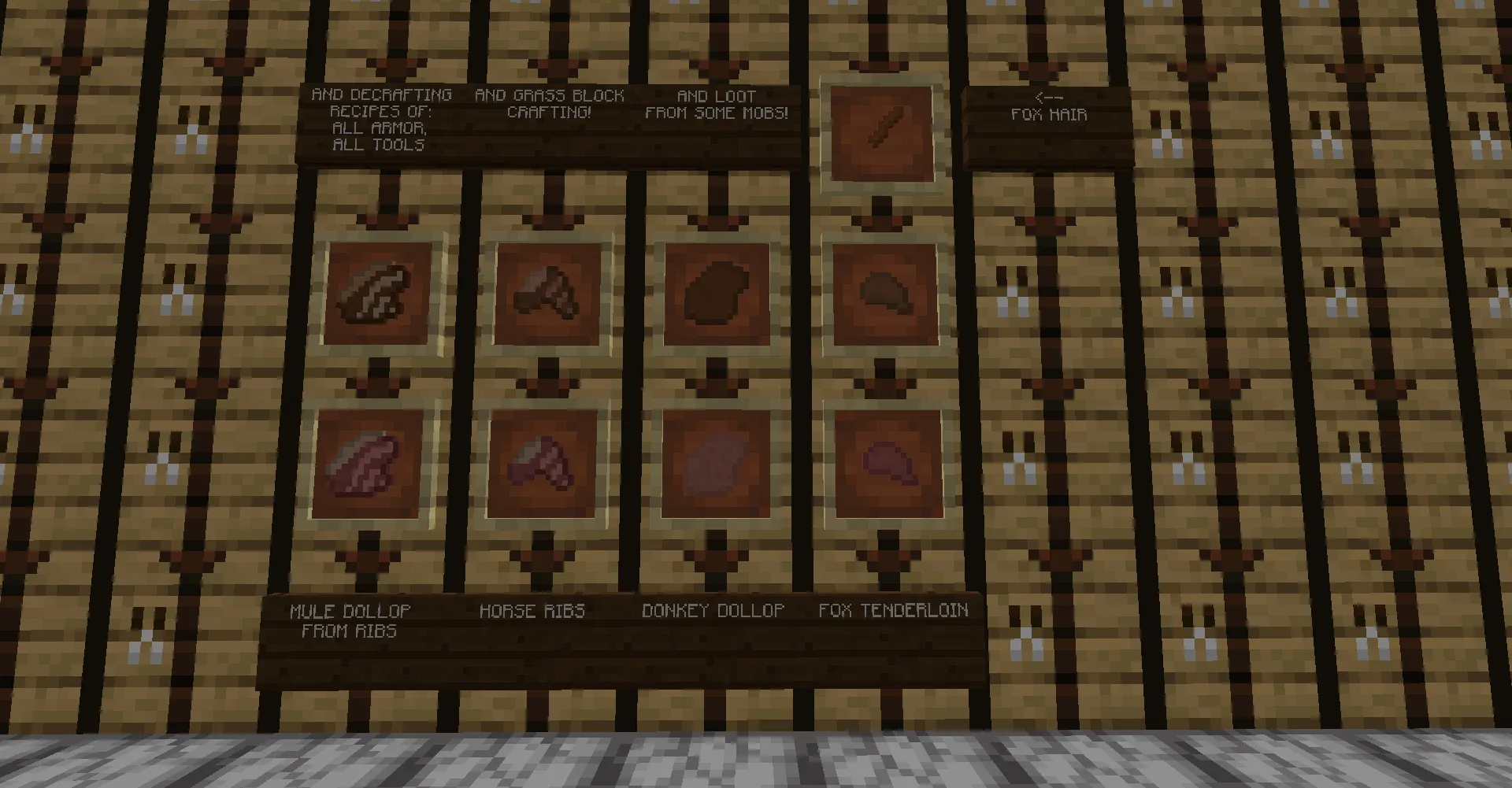 Shatr: Backpacks and Meat! — скриншот 6 (Моды, Minecraft)