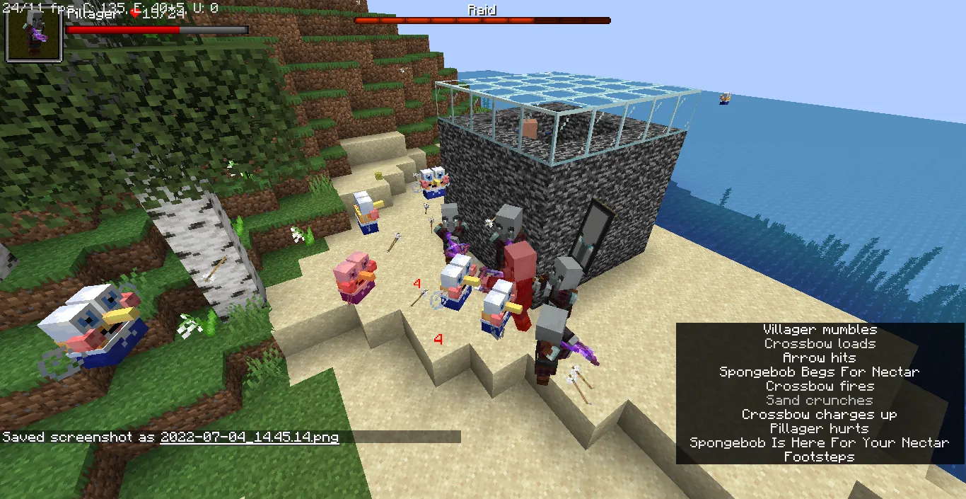The Nectar, Моды, Minecraft