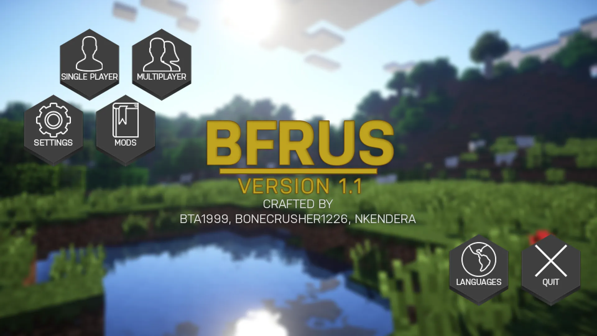 BFRUS — скриншот 1 (Модпаки, Minecraft)