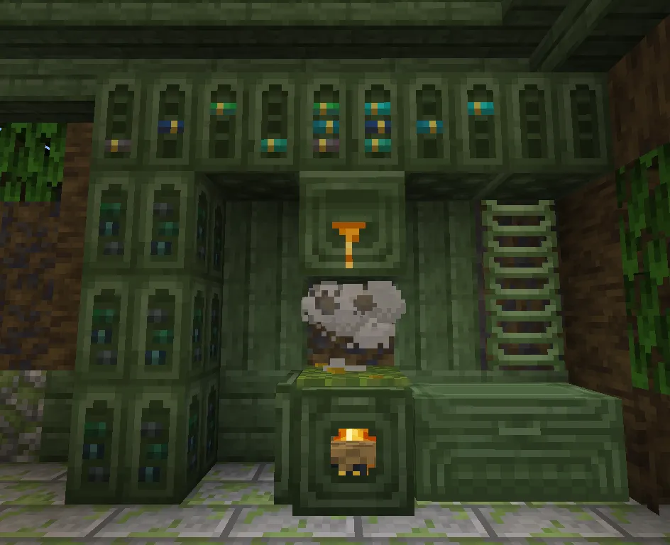 Mossy Green Mangrove, Текстуры, Minecraft