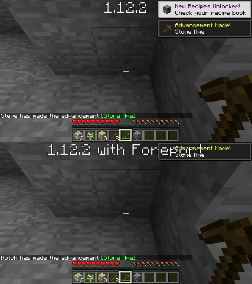 Foreport, Моды, Minecraft