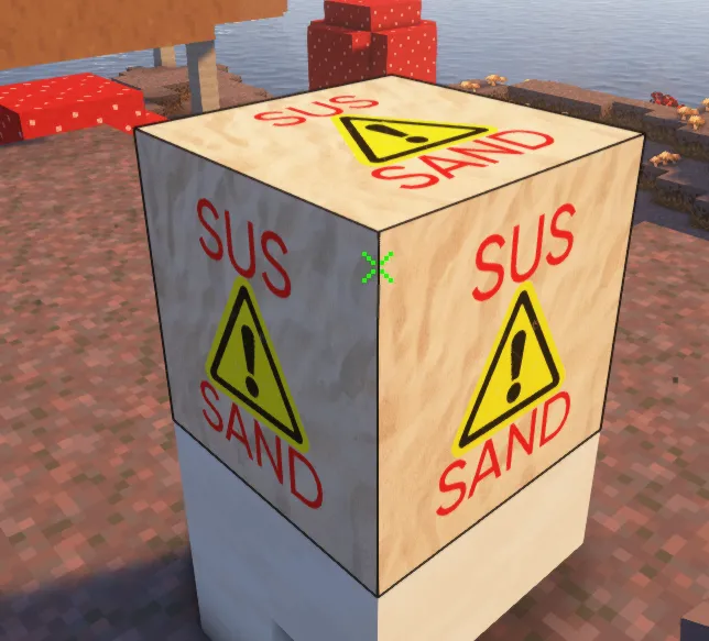 DocBroek's Visible Suspicious Sand and Gravel Pack, Текстуры, Minecraft