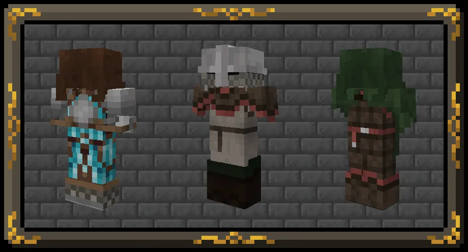 STONEBORN Alternate Gear Textures — скриншот 1 (Текстуры, Minecraft)