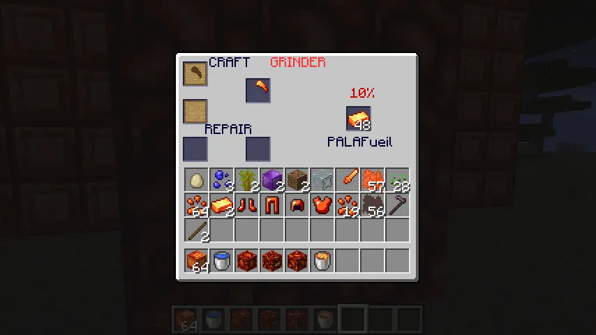 Paladium V10 (with endium mixed ), Моды, Minecraft