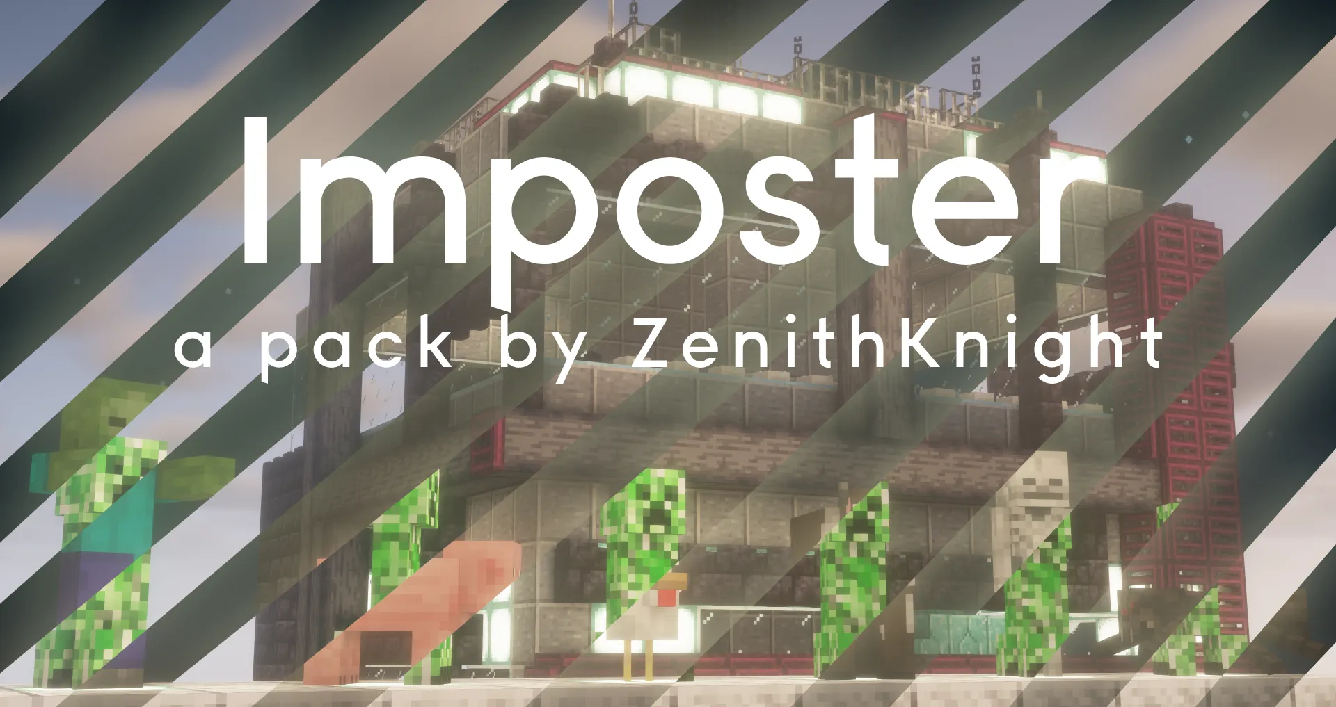 Imposter - Disguised Creepers, Текстуры, Minecraft