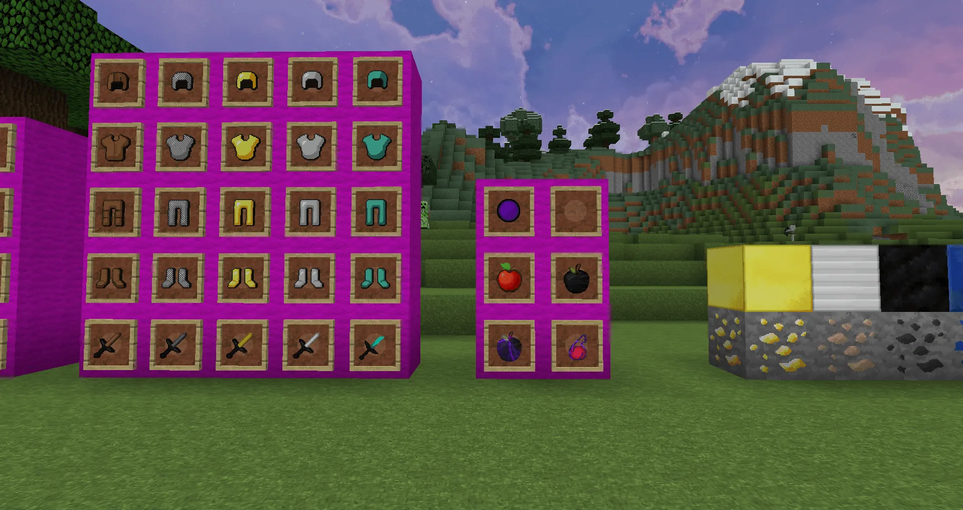 blue128 - v7remake [x128] — скриншот 3 (Текстуры, Minecraft)