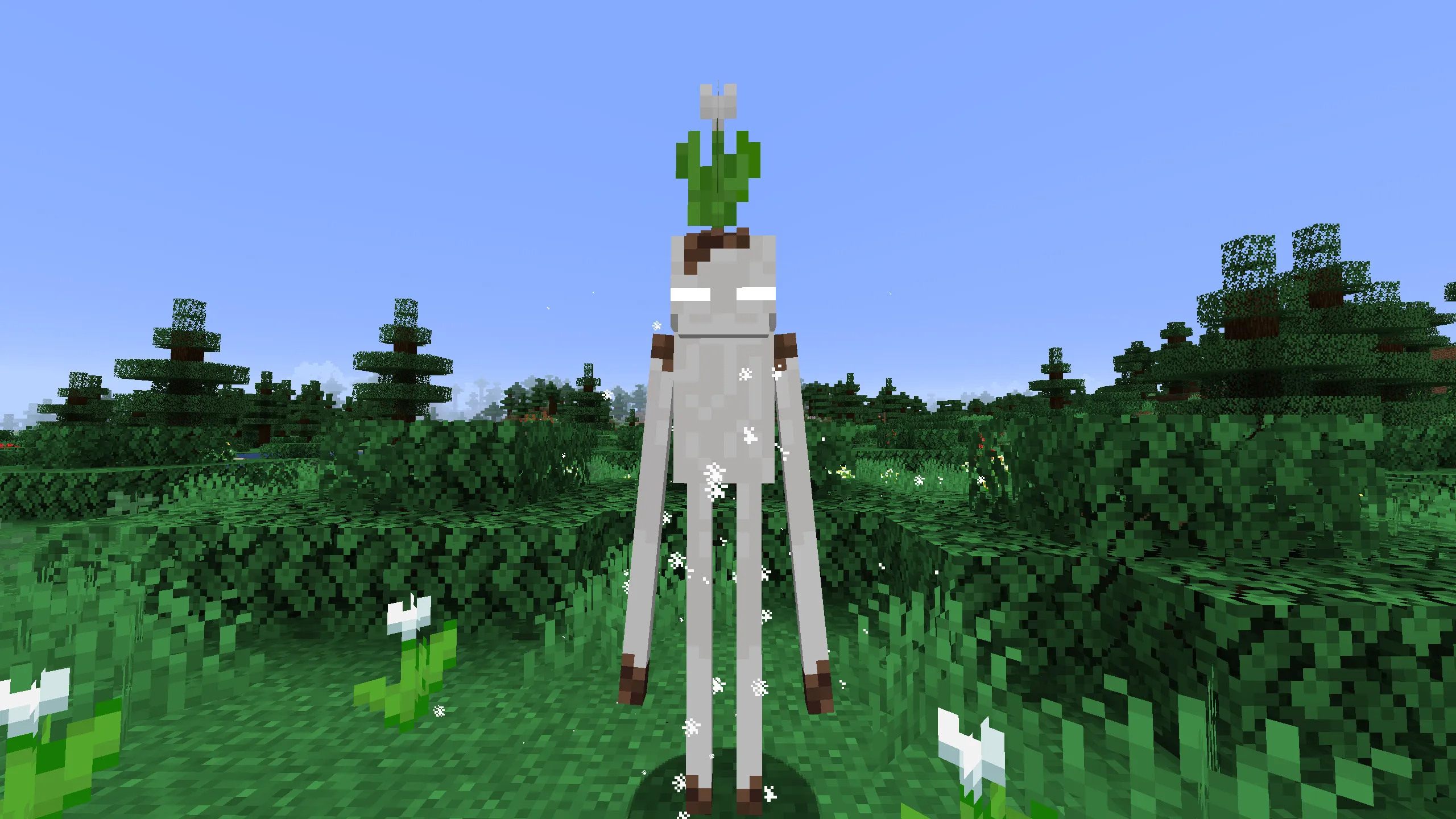 Petal's Tulip Enderman — скриншот 1 (Текстуры, Minecraft)