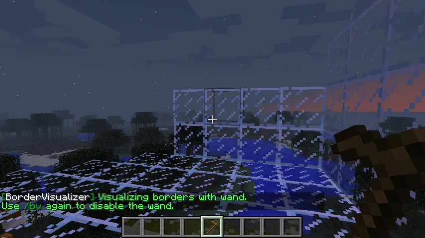 BorderVisualizer — скриншот 1 (Плагины, Minecraft)