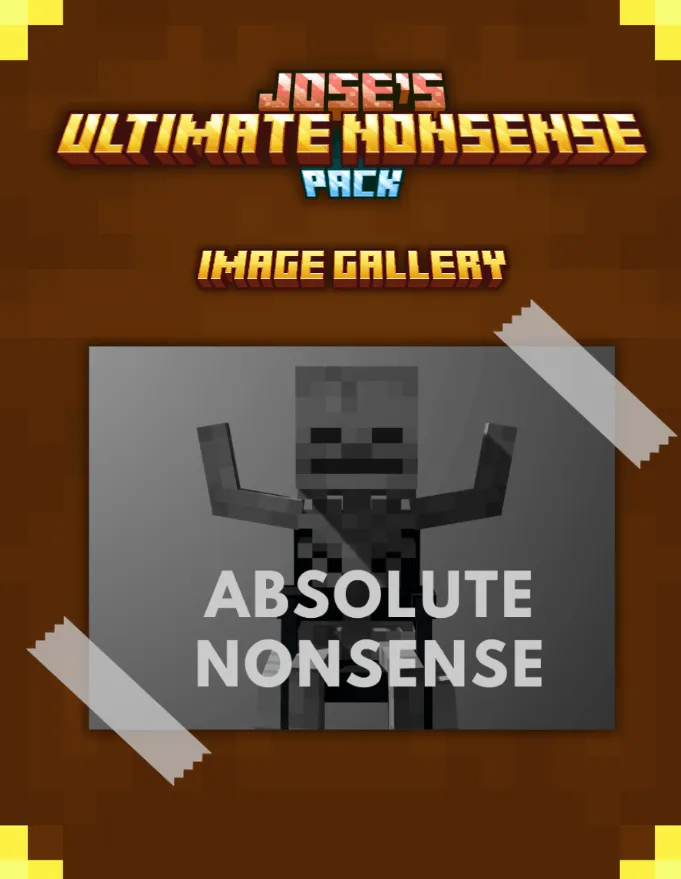 Jose's ULTIMATE NONSENSE pack — скриншот 2 (Текстуры, Minecraft)