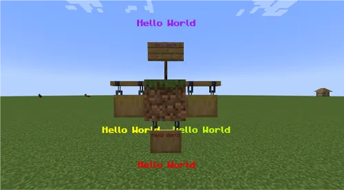 SignBoard Preview — скриншот 1 (Моды, Minecraft)