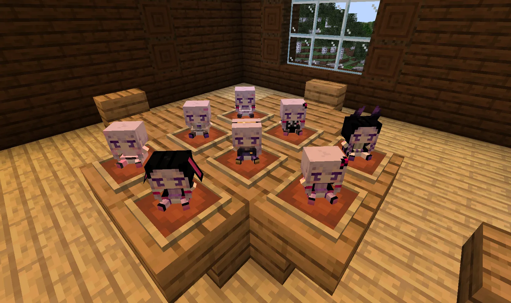 Yukari Plush Bundle — скриншот 1 (Текстуры, Minecraft)