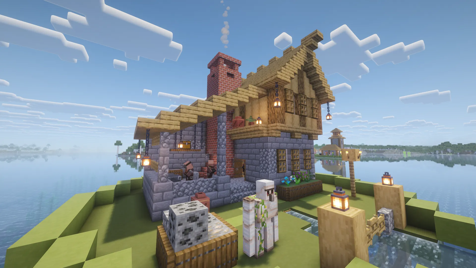 Ocean Lily Pad Village, Моды, Minecraft