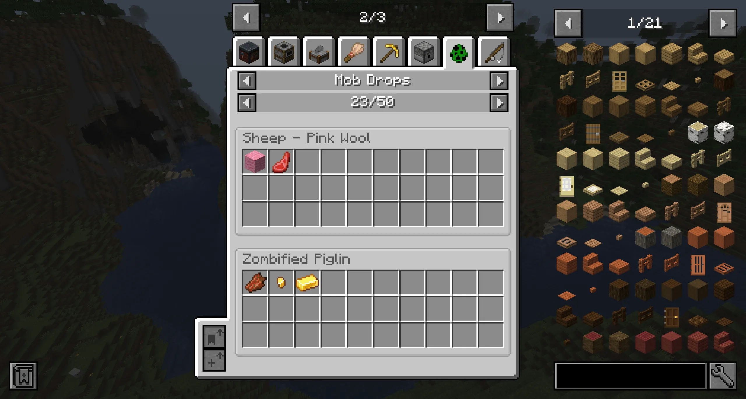 Simple Loot Viewer, Моды, Minecraft