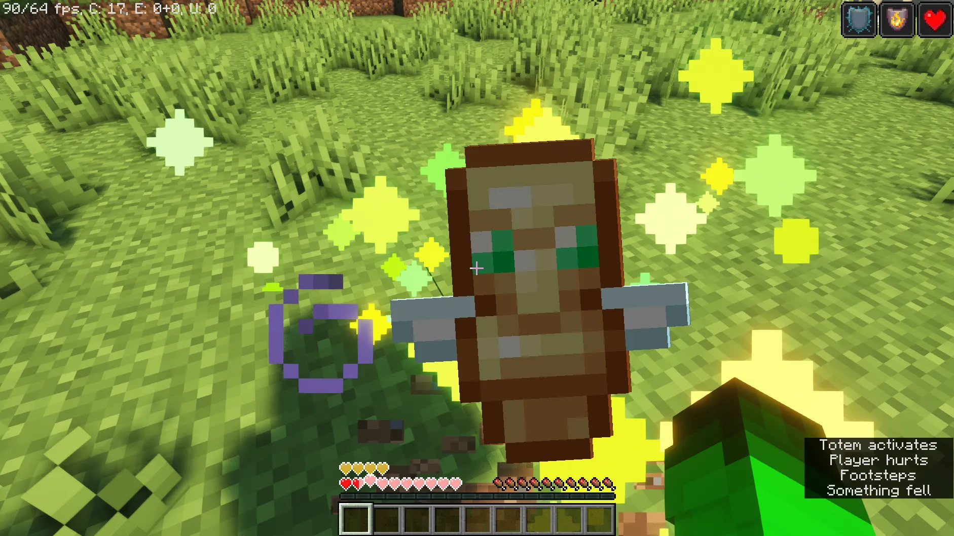 Accurate Totem Of Undying, Текстуры, Minecraft